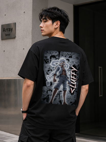 Onepiece Luffy Gear 5 Unisex Premium Crew T-Shirt