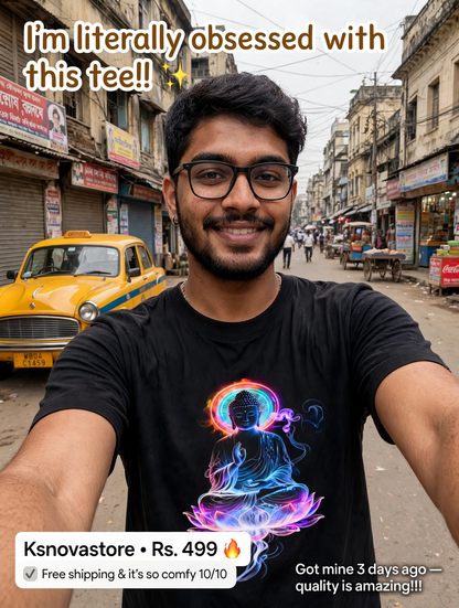 Psychedelic Buddha Unisex  T-Shirt