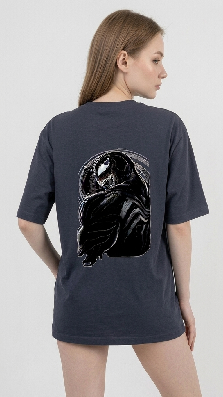 We are Venom Both Side Unisex Oversized  T-Shirt