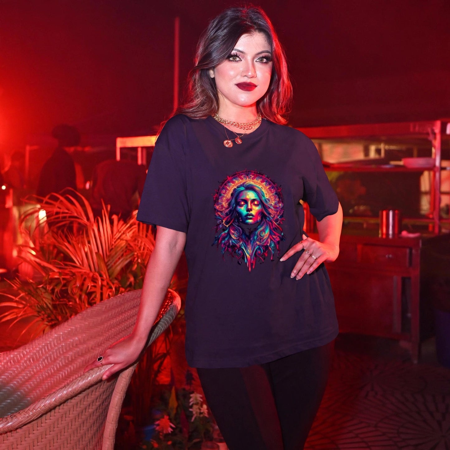 Psychedelic Goddess Unisex  T-Shirt